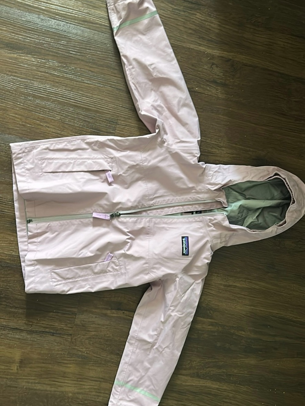 Patagonia Kids Hooded Rain Jacket